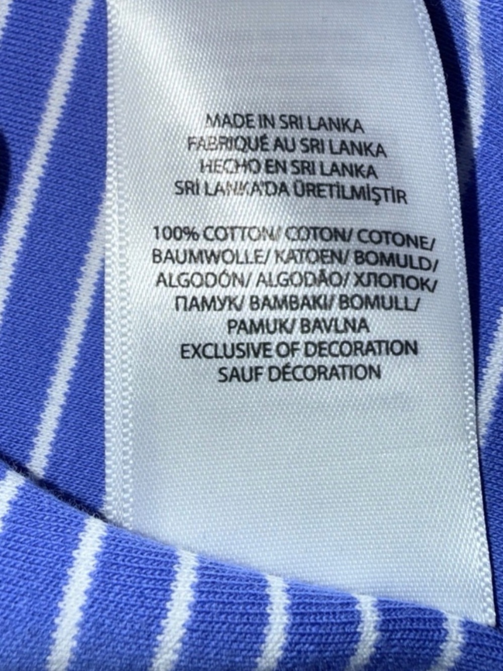Polo Ralph Lauren Blue White Striped Polo Shirt Men’s XL Classic Fit - Picture 8 of 9